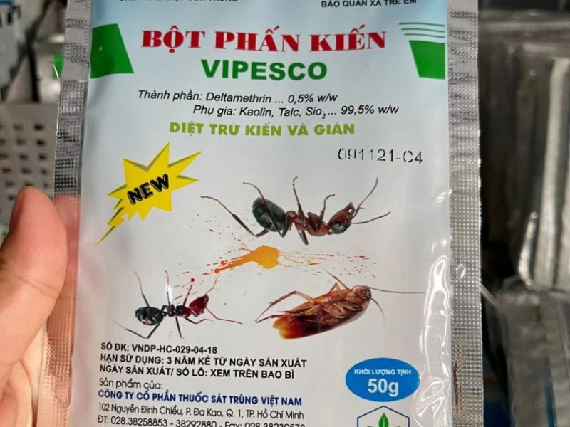 Bột phấn kiến 50gram VIPESCO